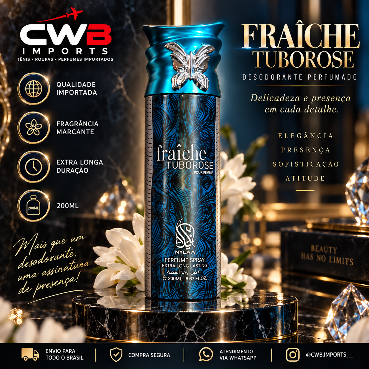 FRAICHE TUBOROSE POUR FEMME