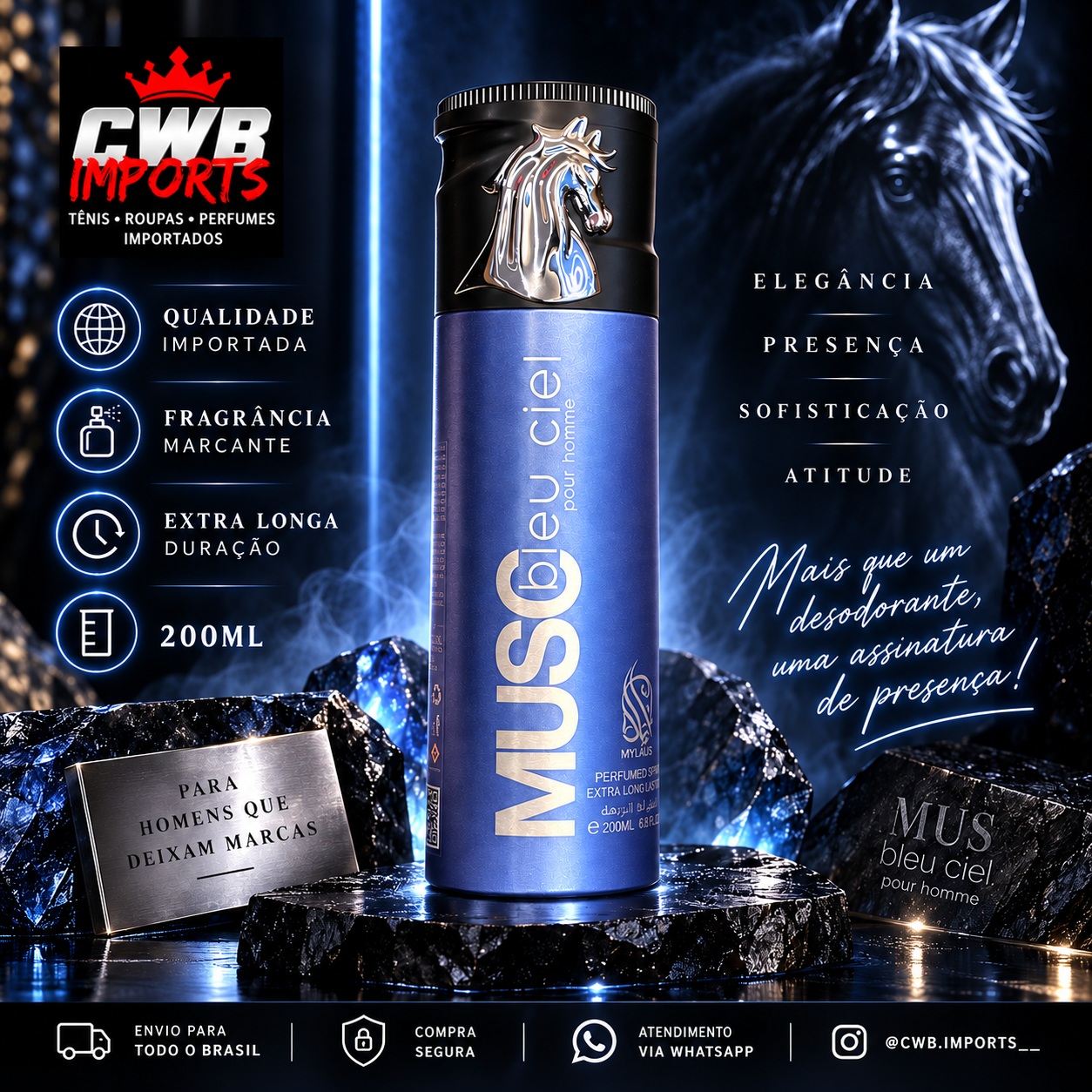 MUSC CIEL POUR HOMME