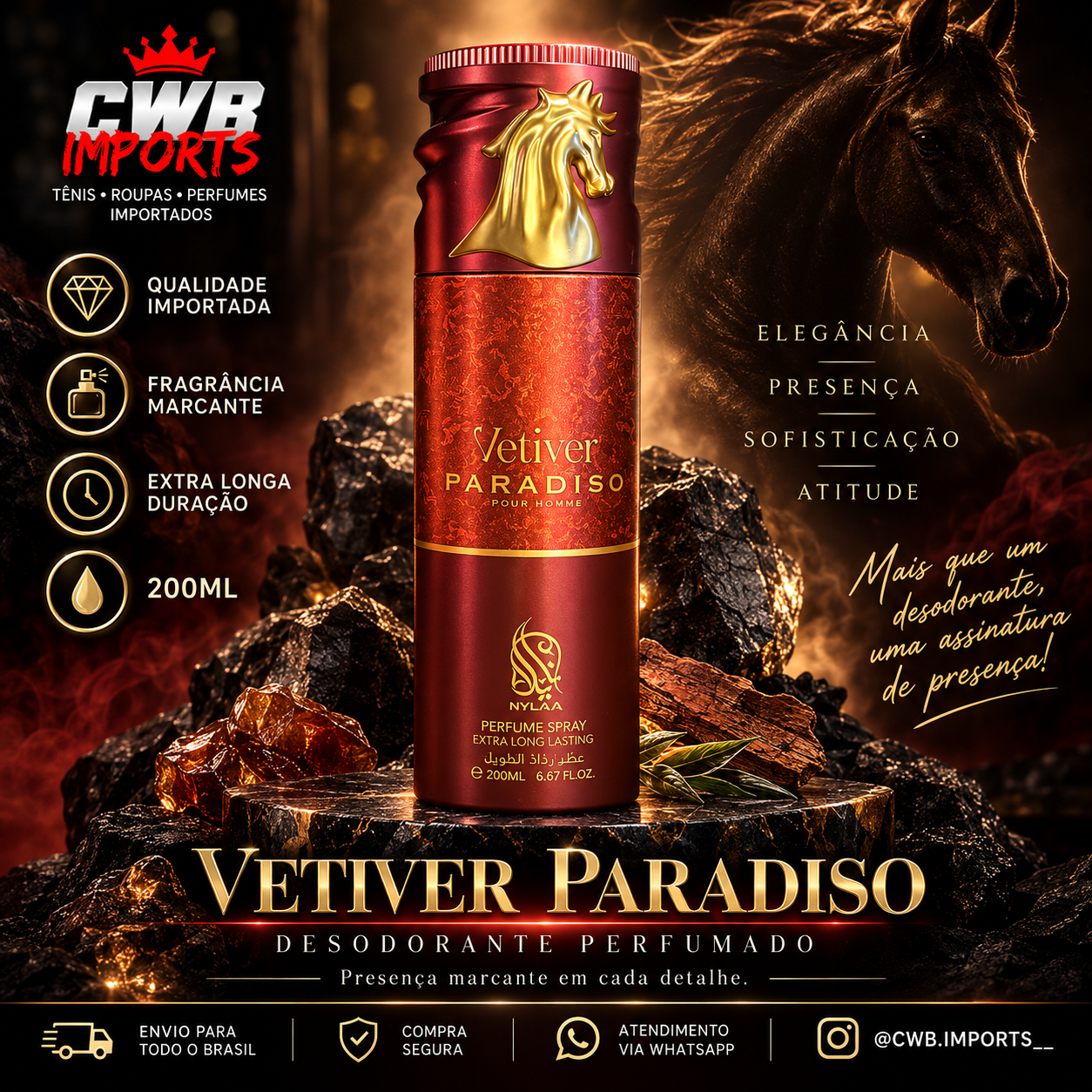 VETIVER PARADISO POUR HOMME