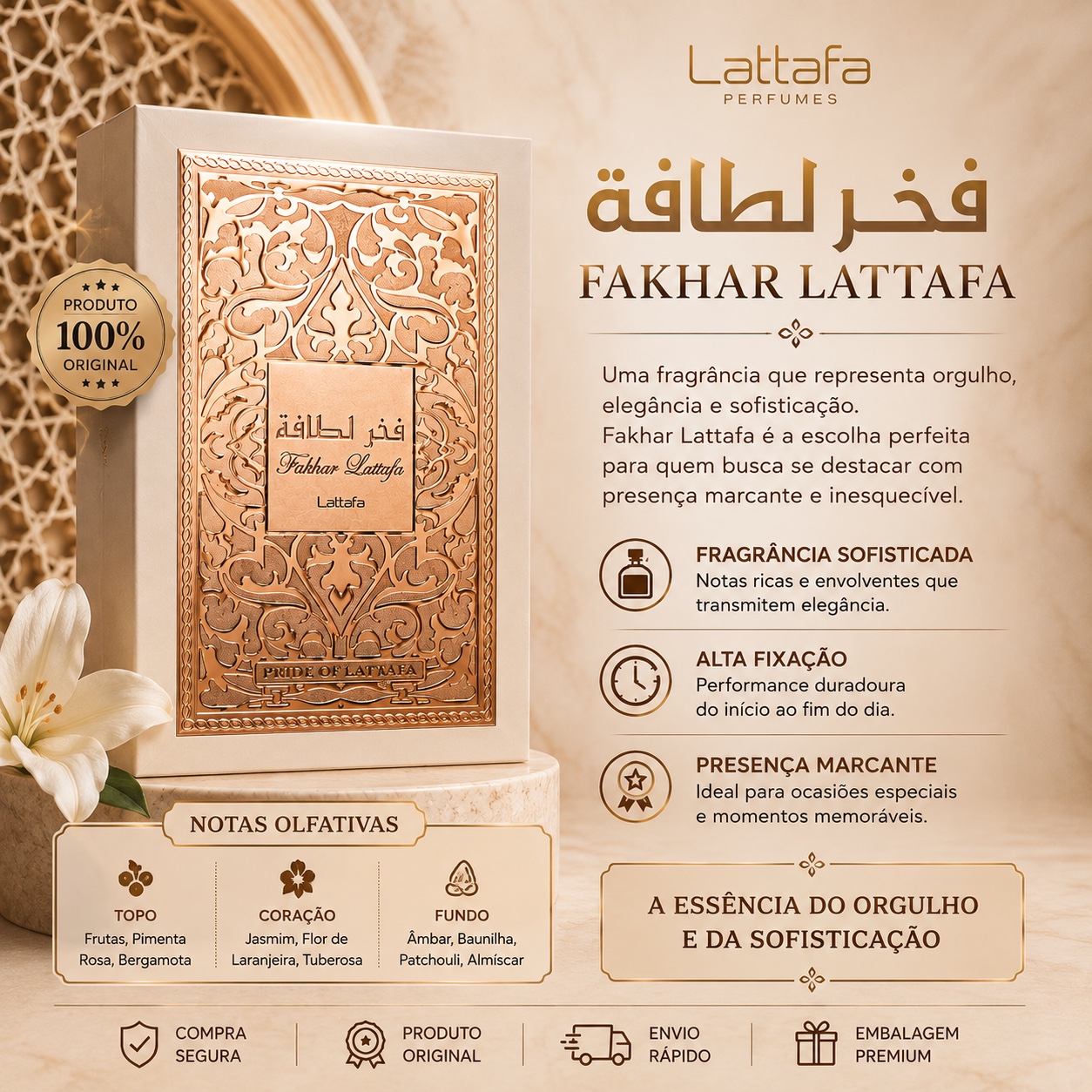 Fakhar Rose Lattafa — Feminino