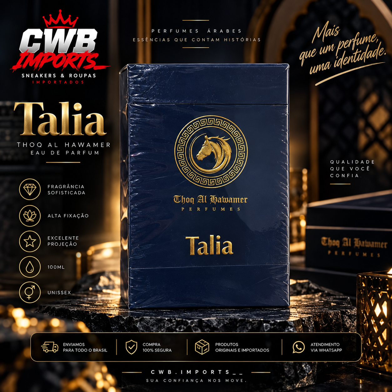 Talia Thoq Al Hawamer 100 ml — Unissex