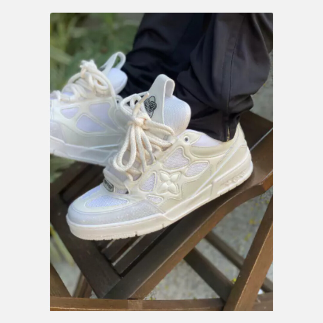 Louis Vuitton SK54 — Branco Off-White — tamanhos 34 ao 44